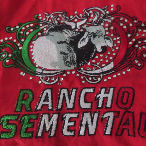 Rancho Semental Shirt Men Sz XS Button Up Long Sleeve Embroidered NWT -1 - Picture 2 of 8